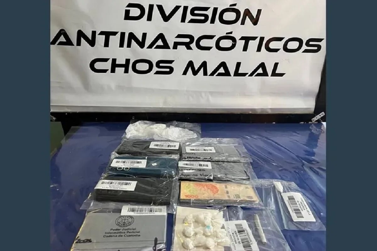 narcomenudeo en chos malal Las Vertientes