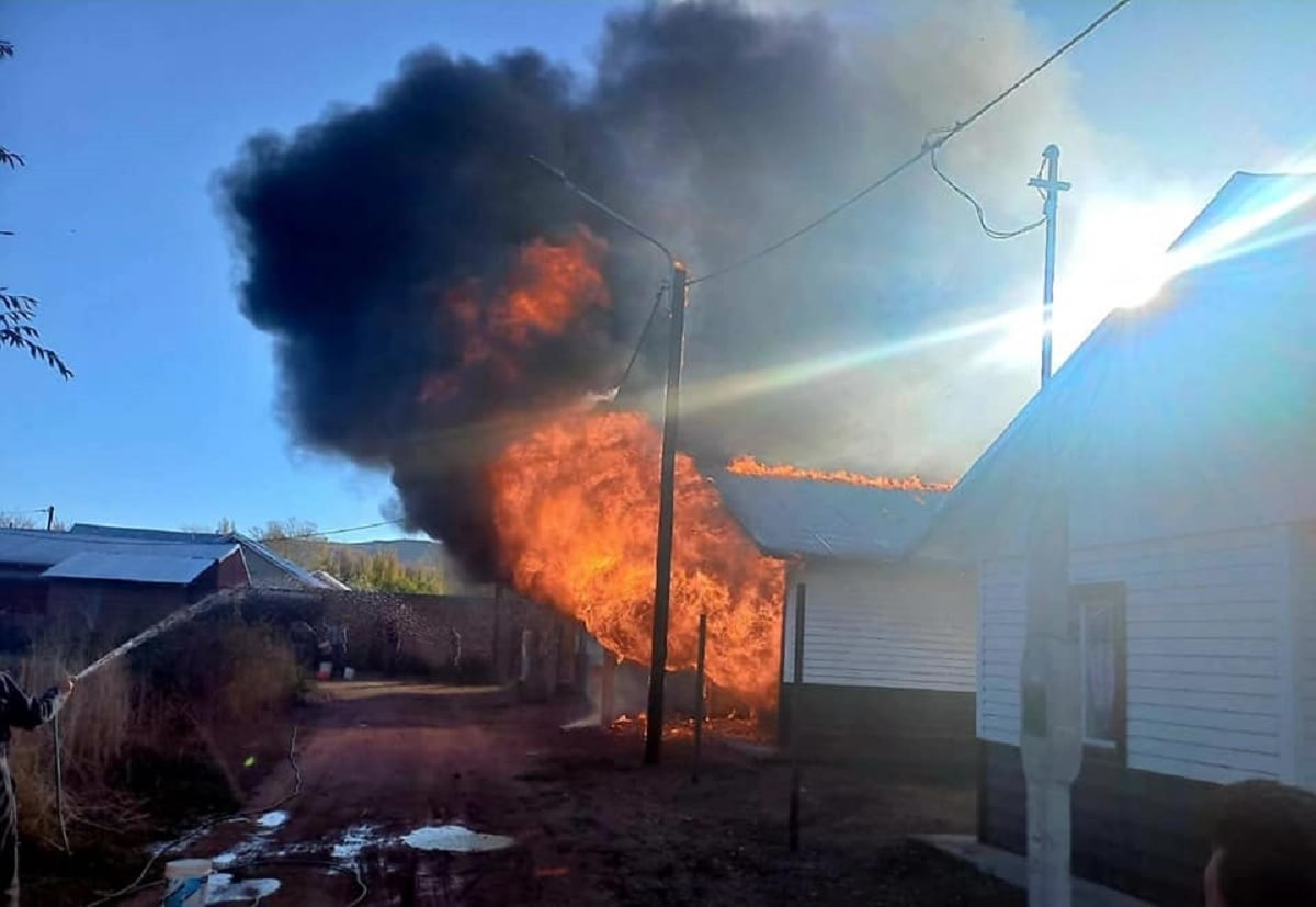 incendio en el cholar
