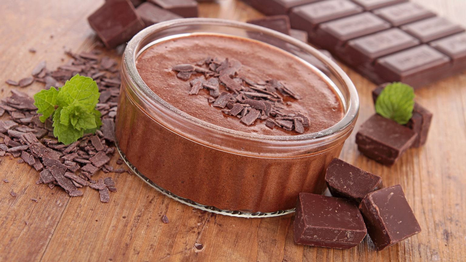 postre de chocolate