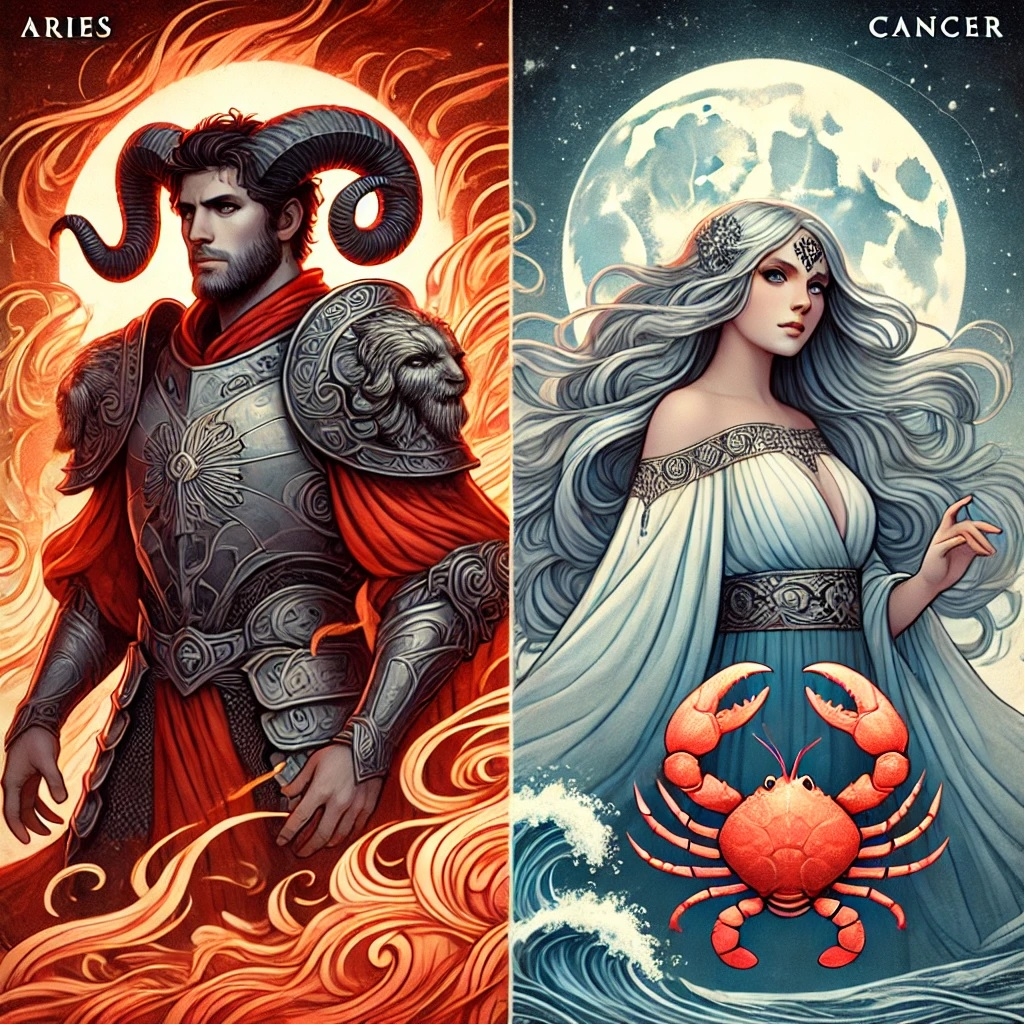 aries y cnacer