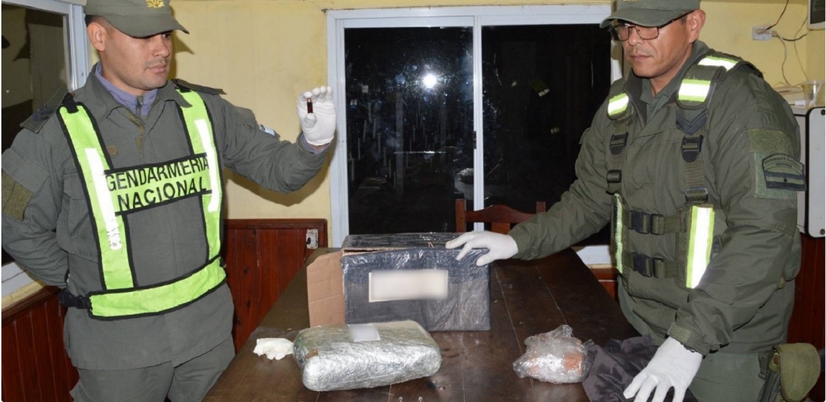encomienda con marihuana formosa