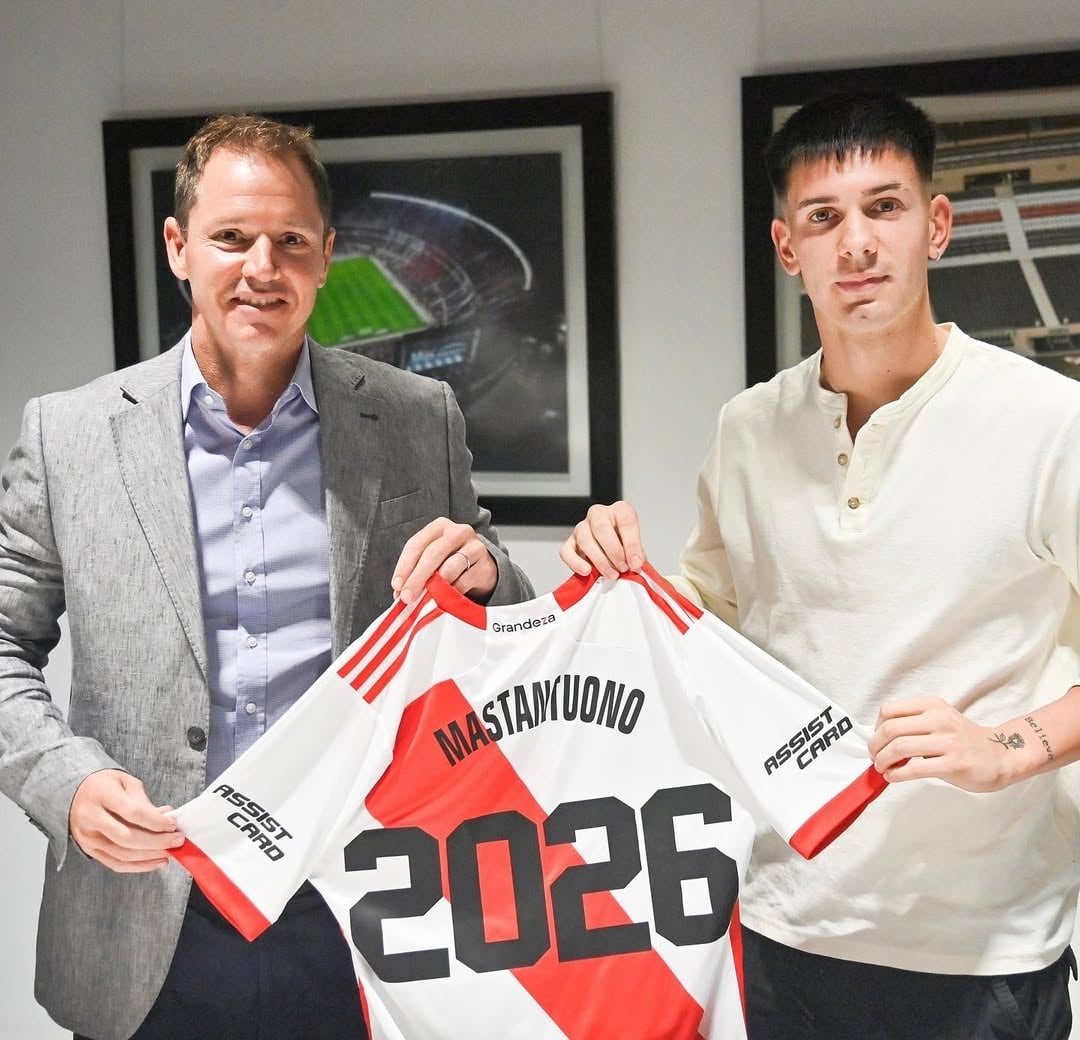 Renovado @franco.mastantuono ! Vamos por más River!