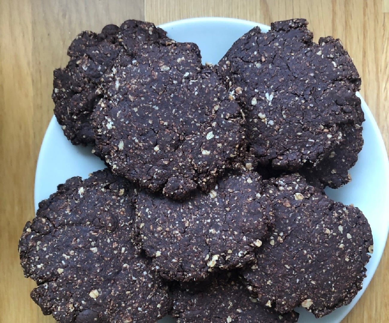 Cookies de chocolate y coco