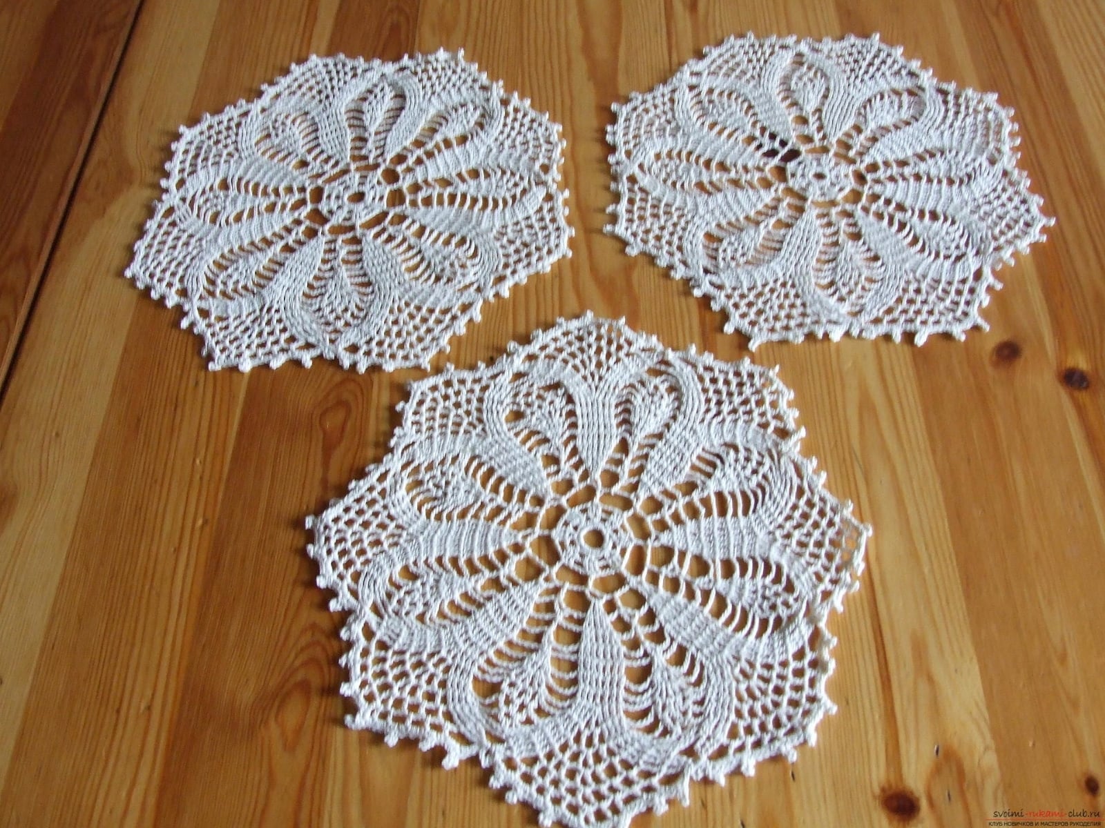 Mantelitos de crochet