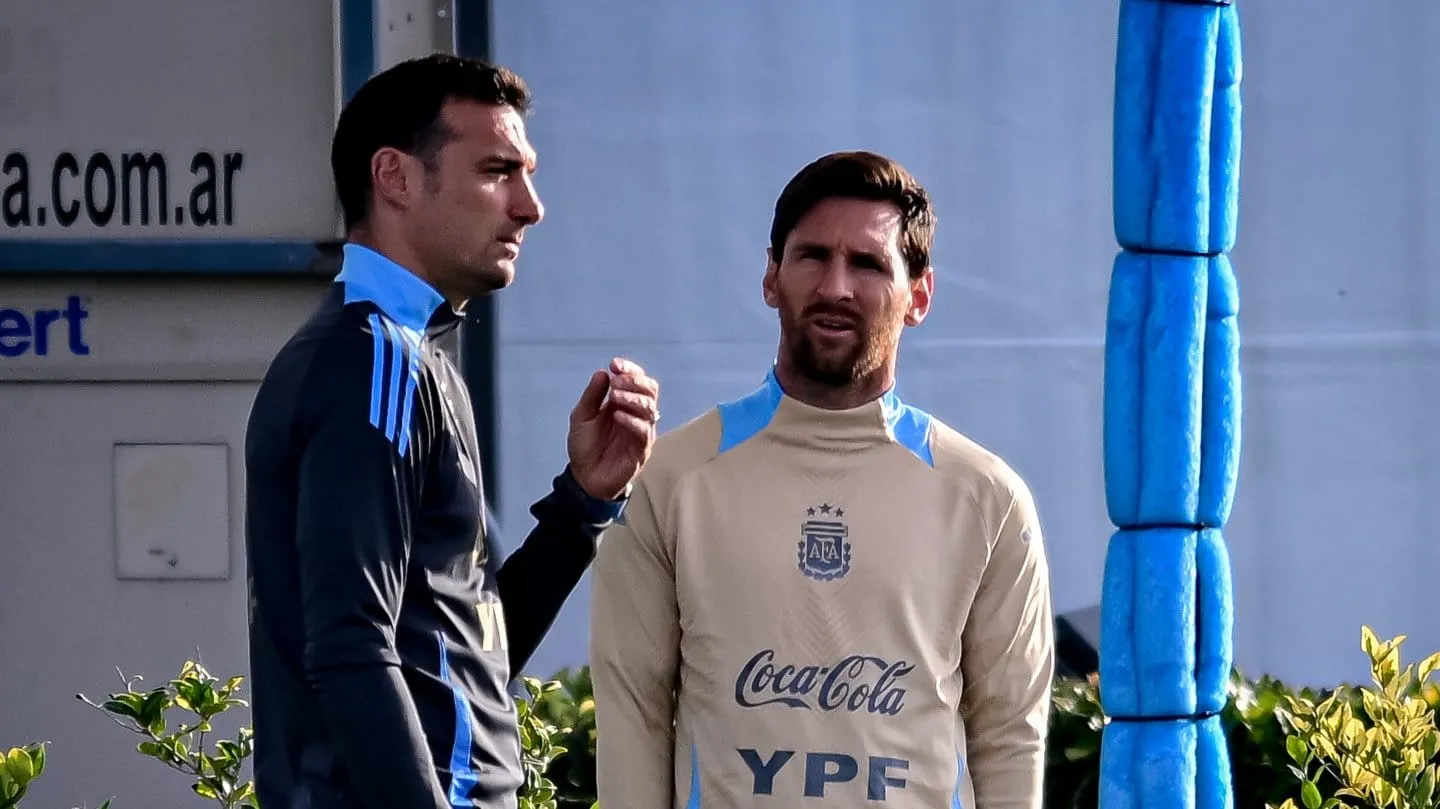 Lionel Scaloni. Fuente (Instagram)