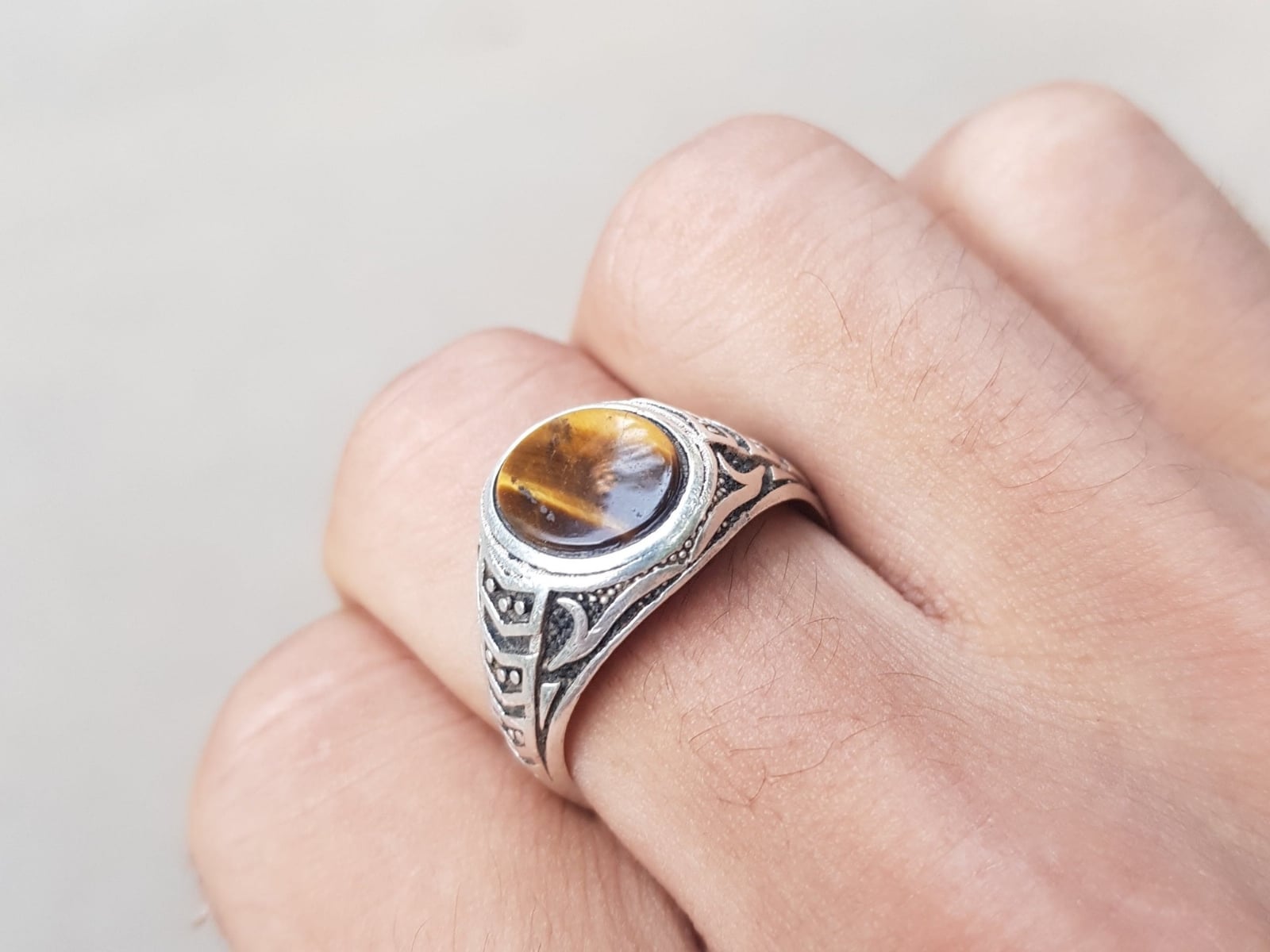 piedra ojo de tigre