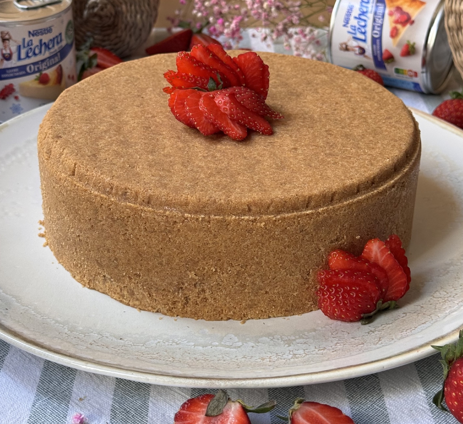 Cheesecake invertida