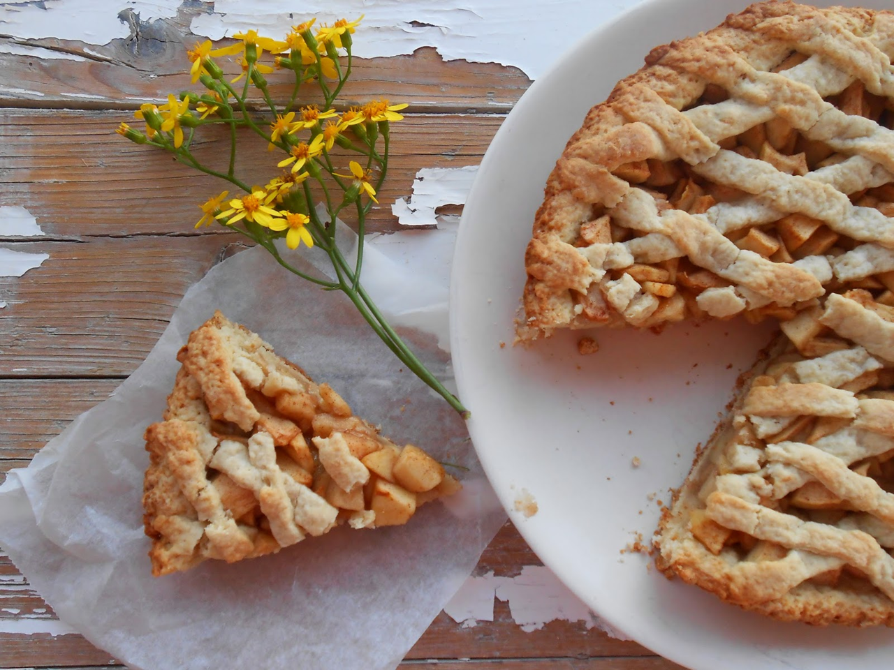 tarta de manzanas