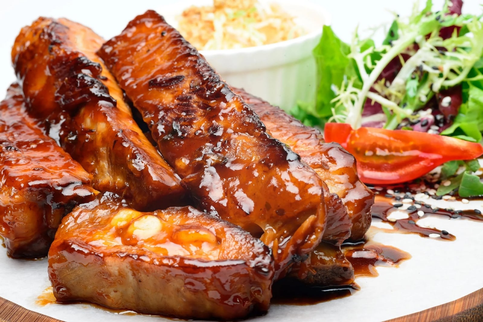 Costillas de cerdo rellenas