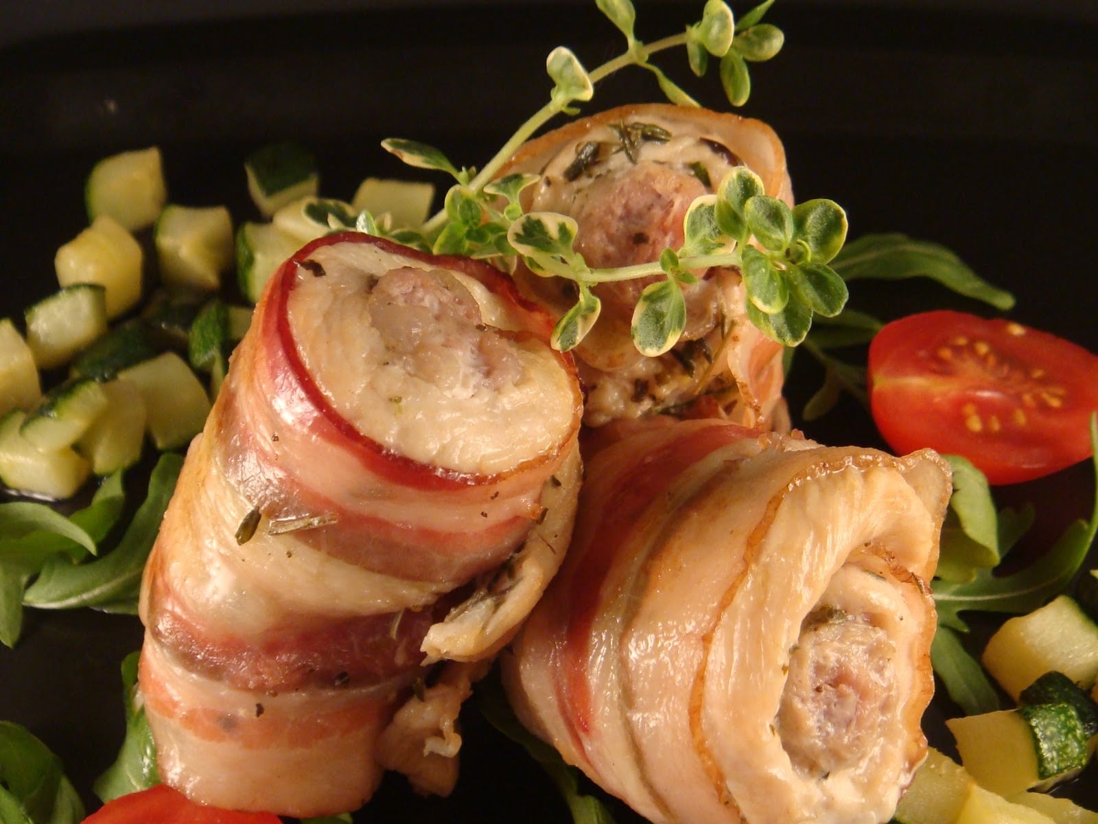 rollitos de carne