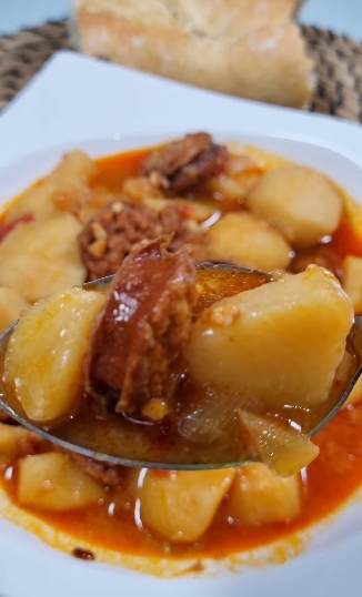 papas con chorizo1