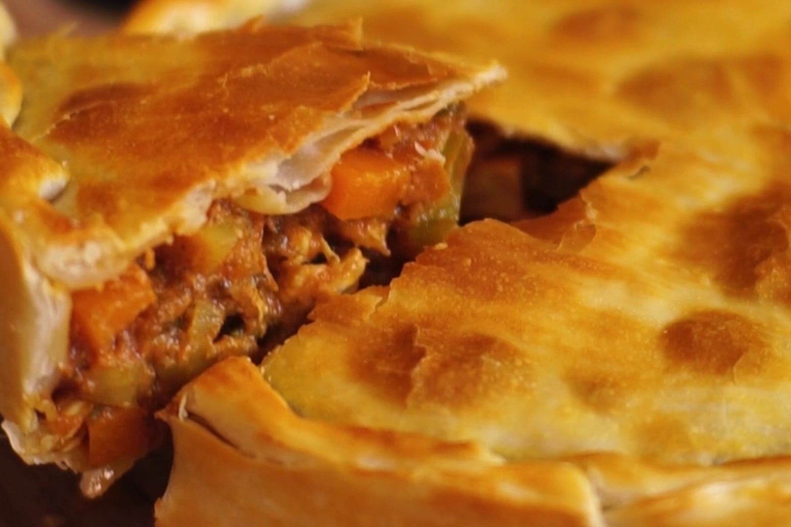 Pastel de pollo