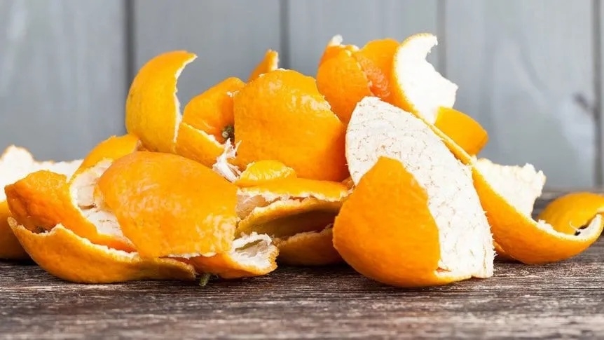 Cáscaras de mandarina 1