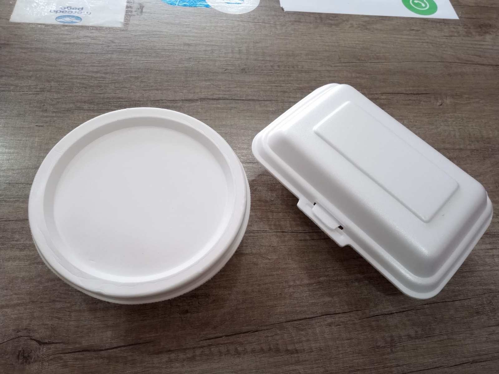 Tapas de telgopor