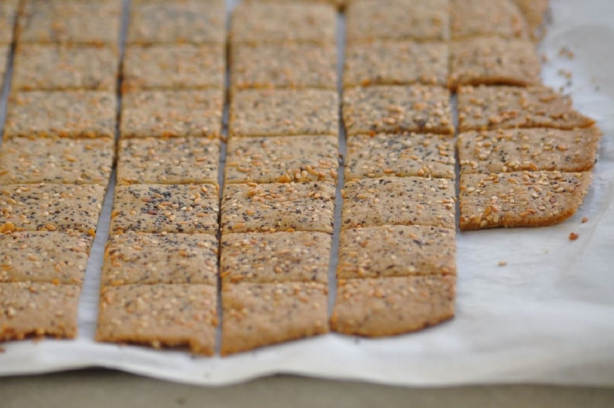 Crackers con un ingrediente