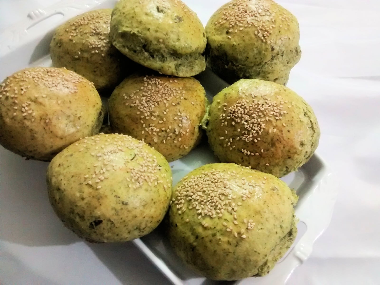pan de espinaca