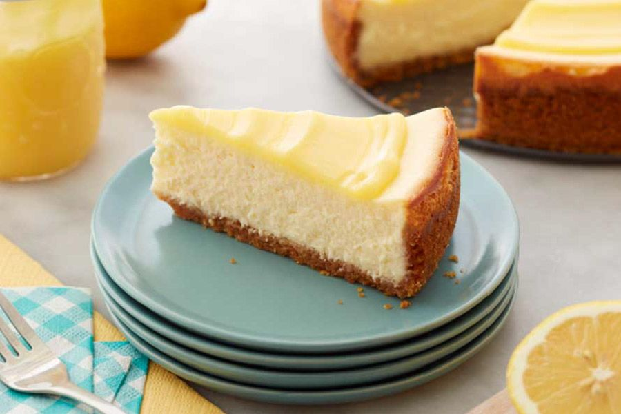 Cheesecake de pie de limón