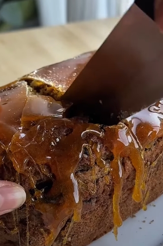 budín de banana y caramelo1