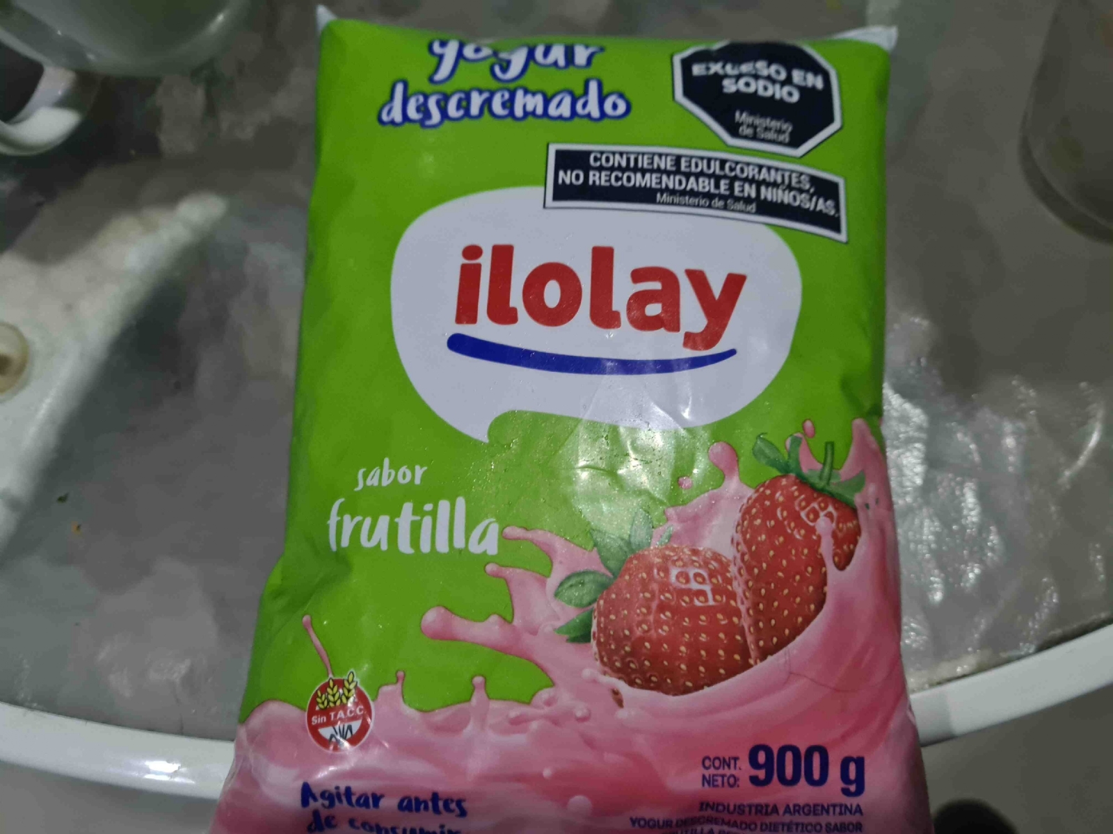 Sachet de yogur