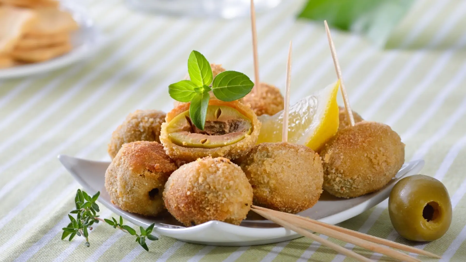 aceitunas fritas