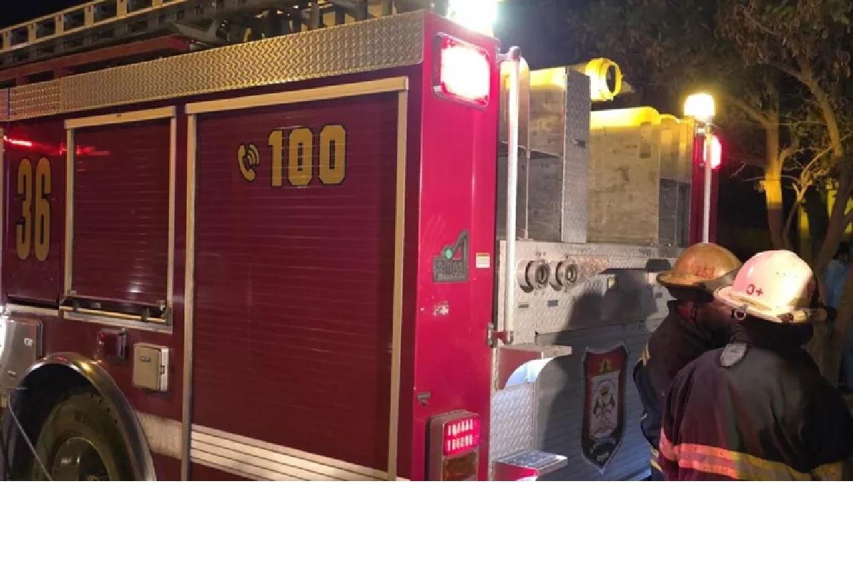 bomberos en casa de valeria