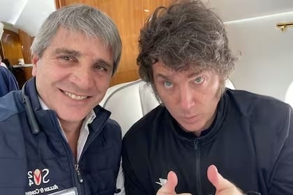 Milei y Caputo