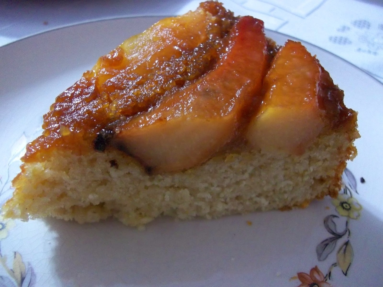 Torta invertida de membrillo 04