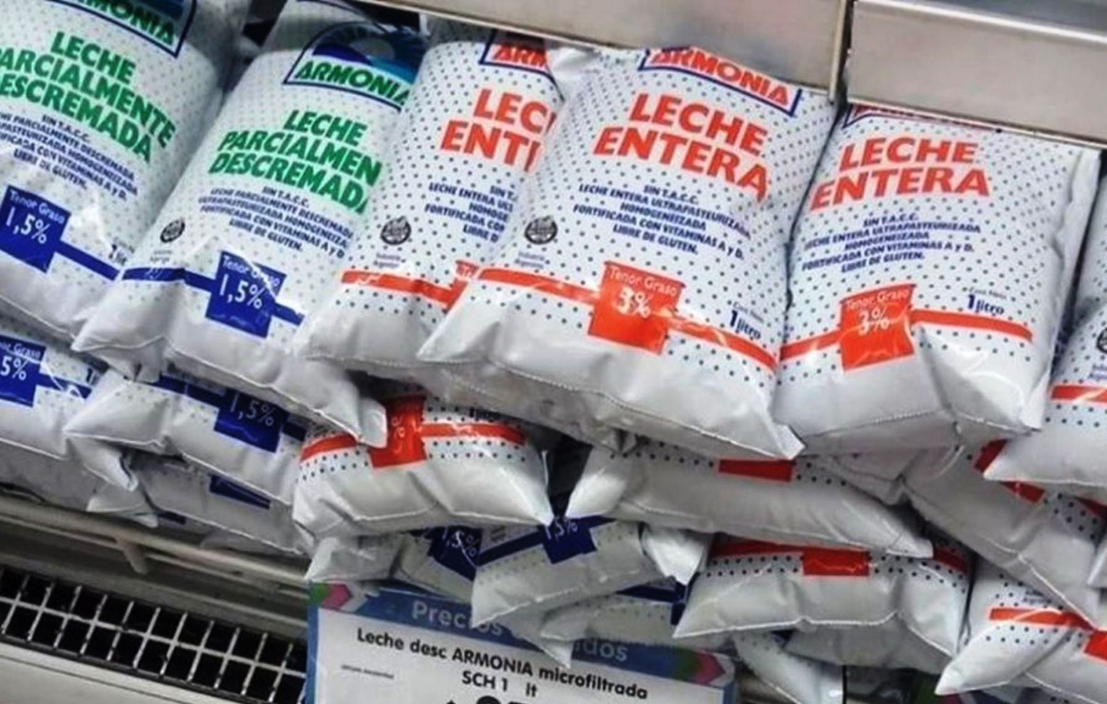 Sachet de leche