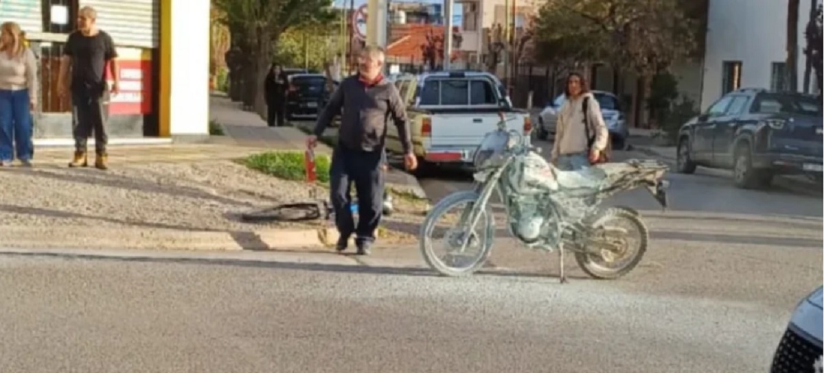 moto honda quemada