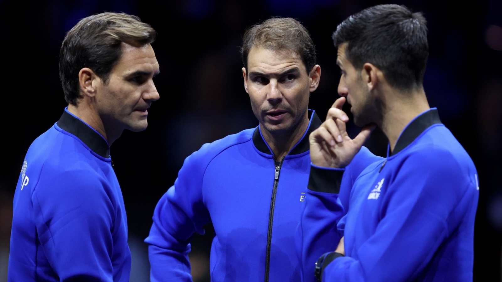Roger Federer Rafael Nadal Novak Djokovic 2022