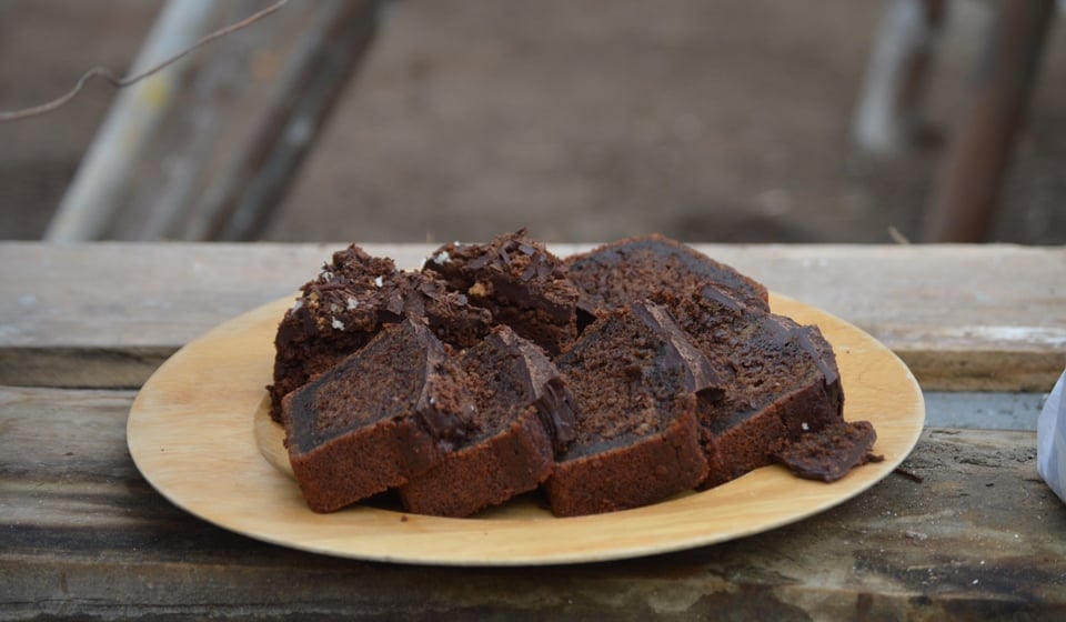 Budín de remolacha y chocolate