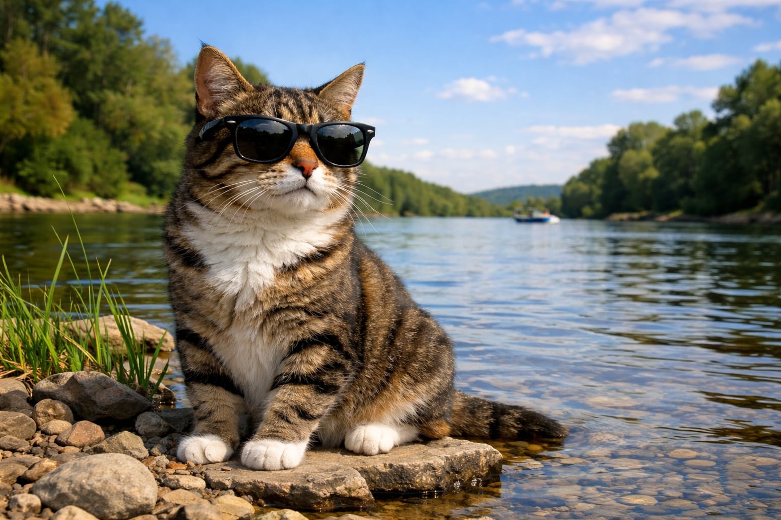 Gato al Sol Fuente (inteligencia artificial)