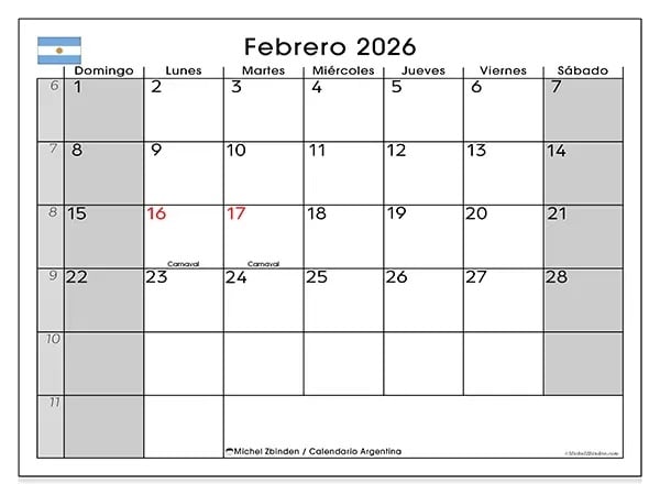 interna cañendario