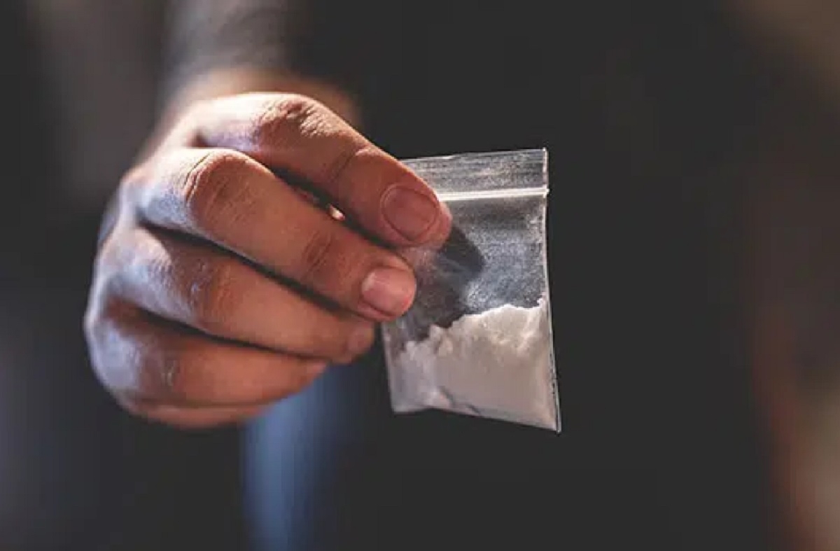 muestra de cocaina