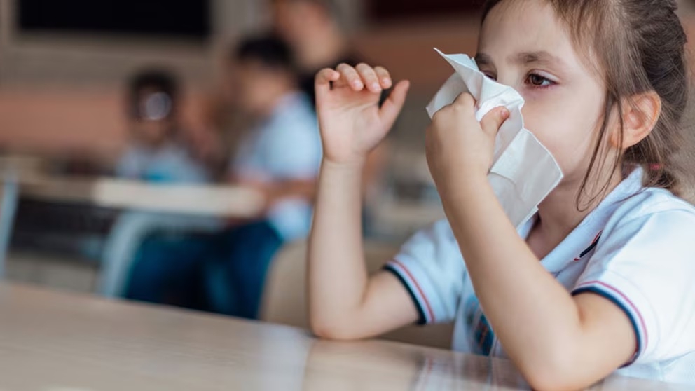 niño resfrio gripe