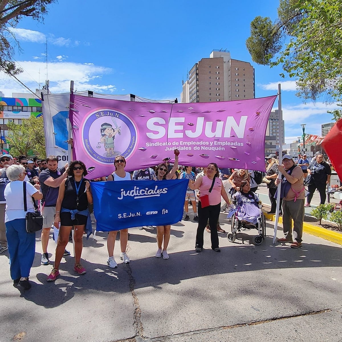 marcha empleados judiciales sejun
