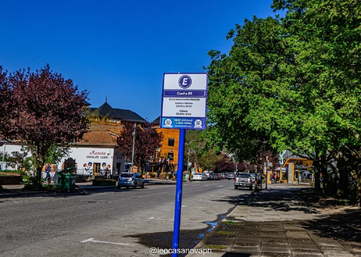 estacionamiento medido san martin de los andes
