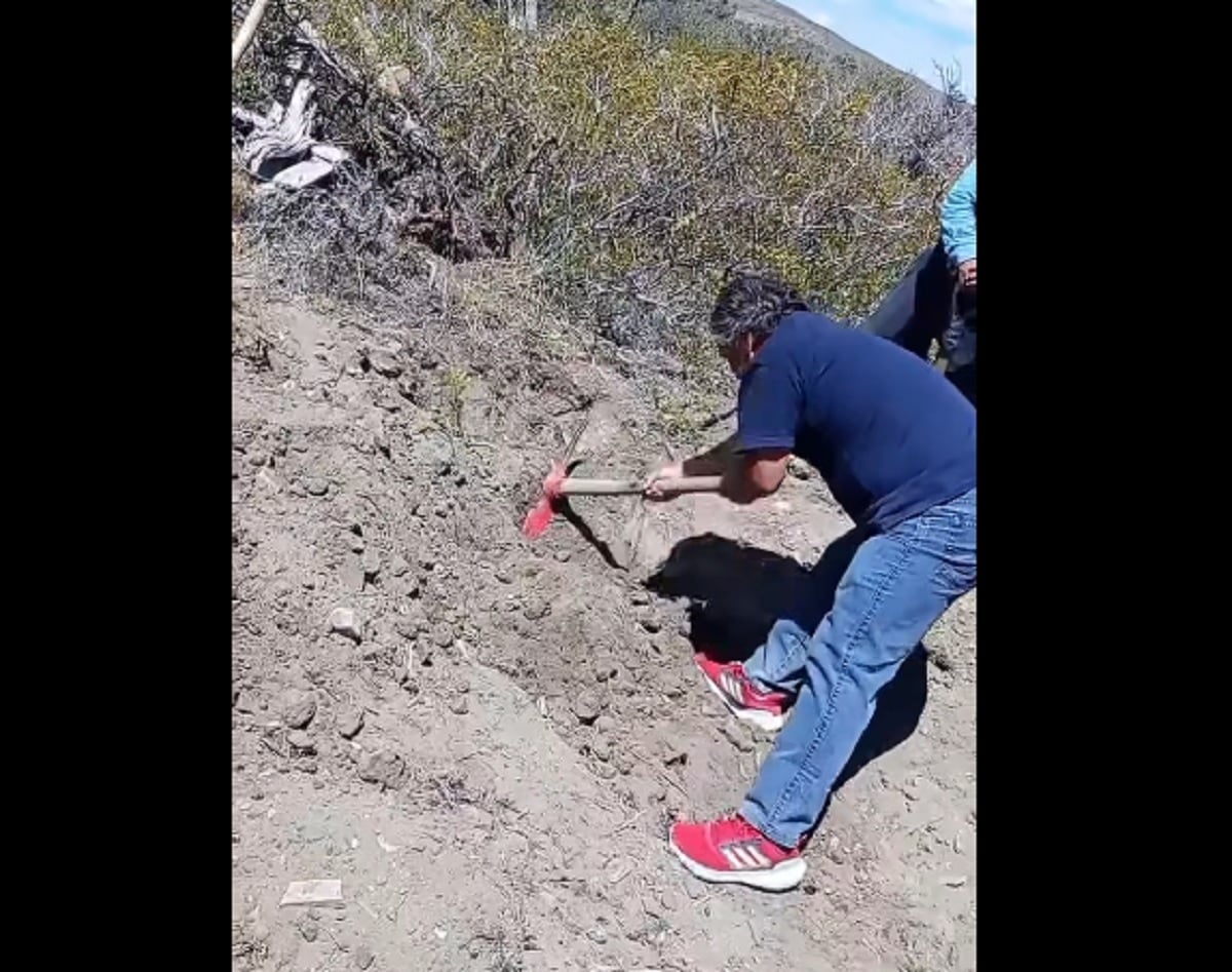 entierro en trahuncura