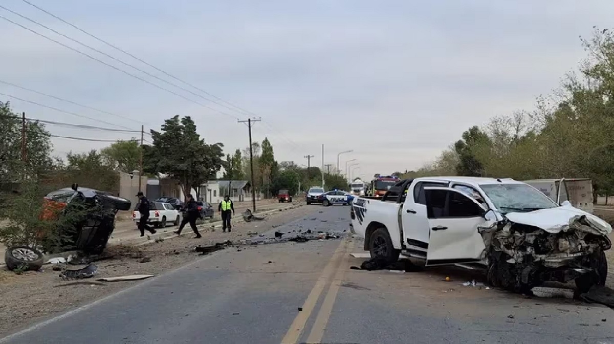 choque polis muertos
