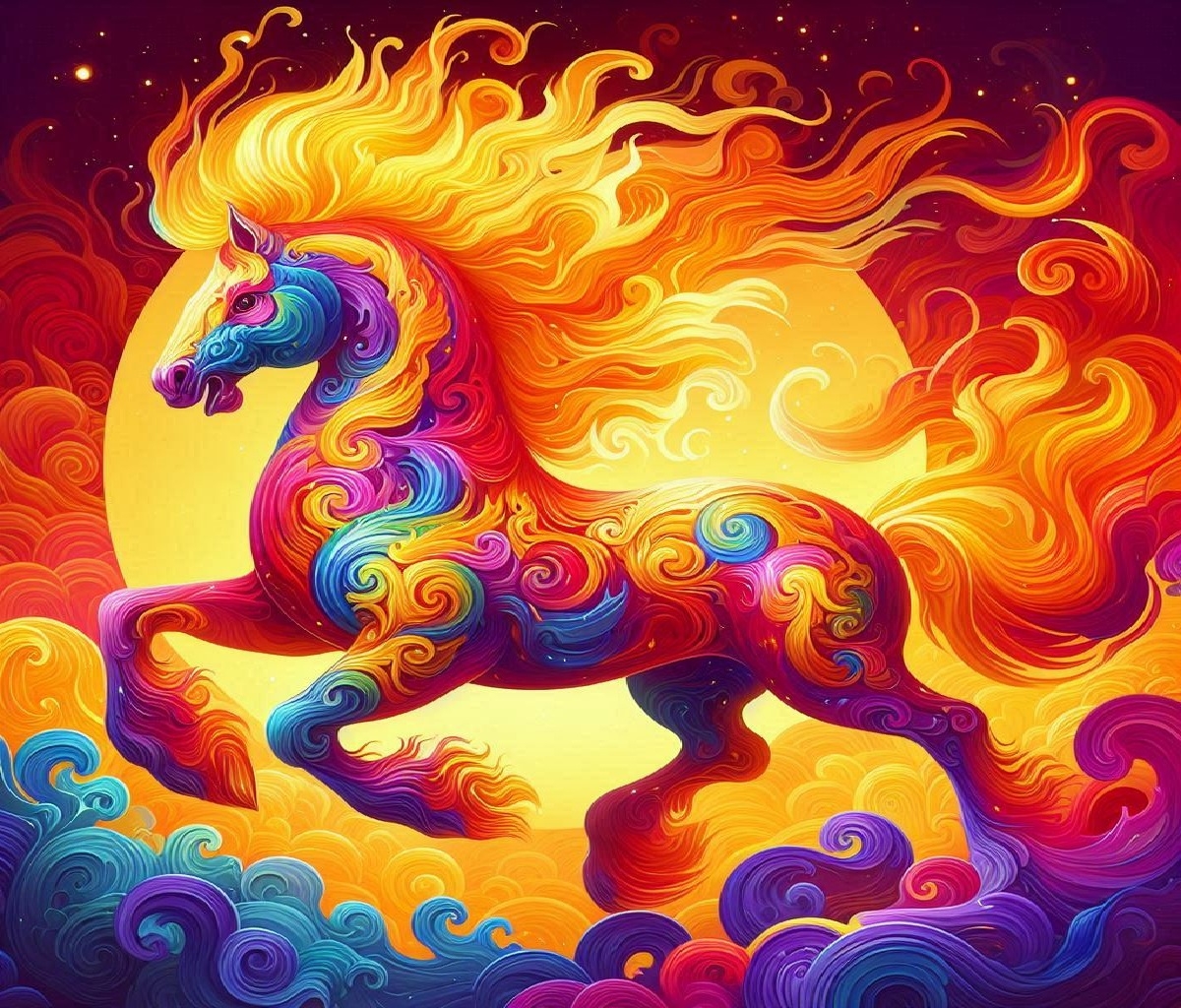caballo fuego portada