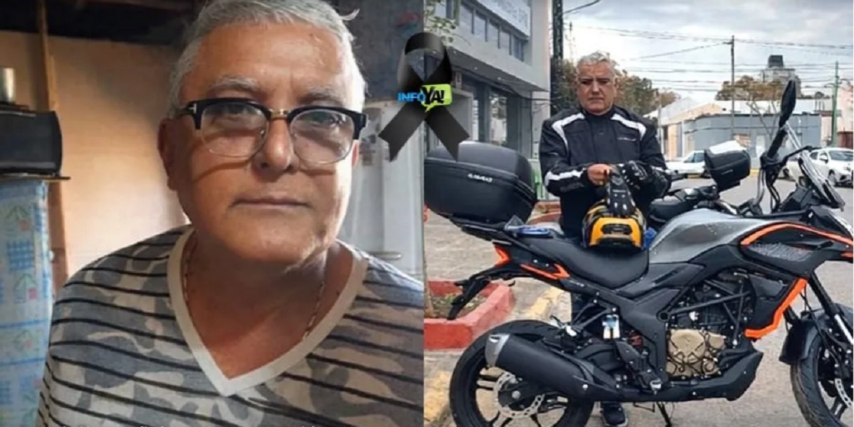 armando gigena y su moto