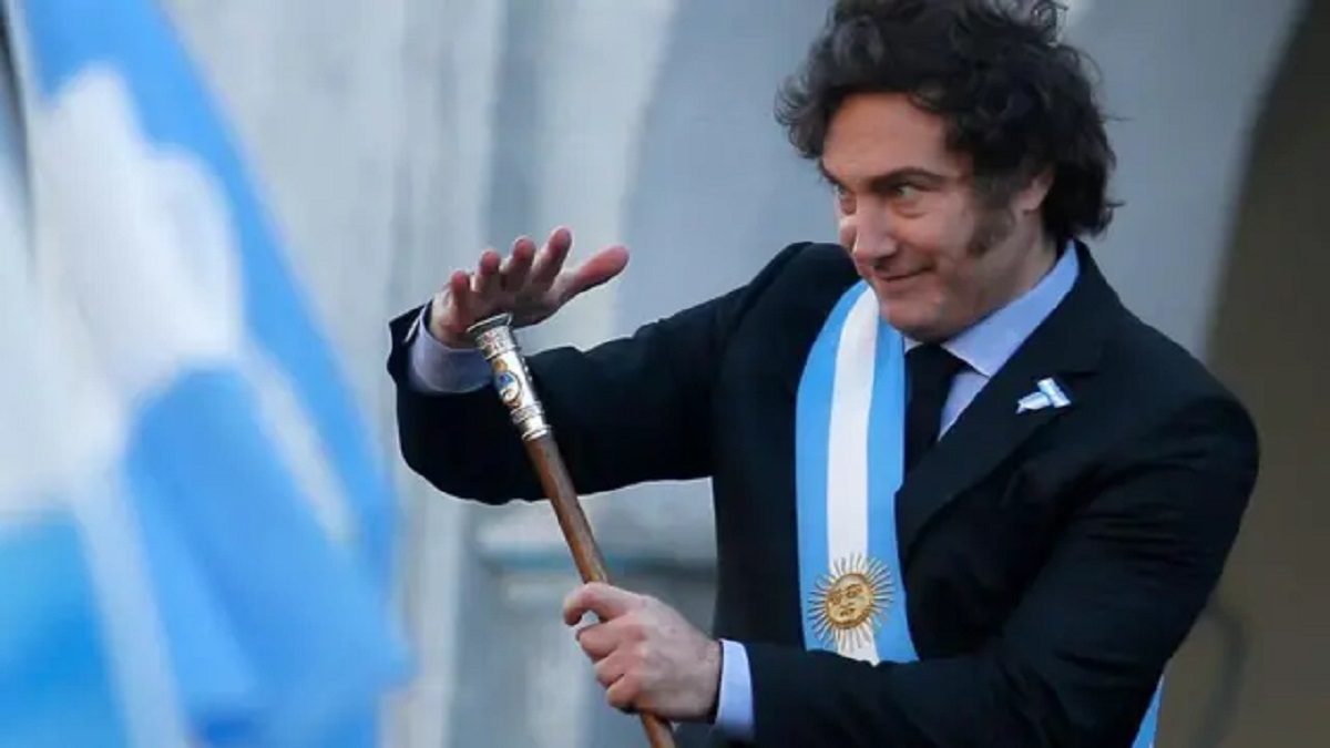 Javier Milei portaad
