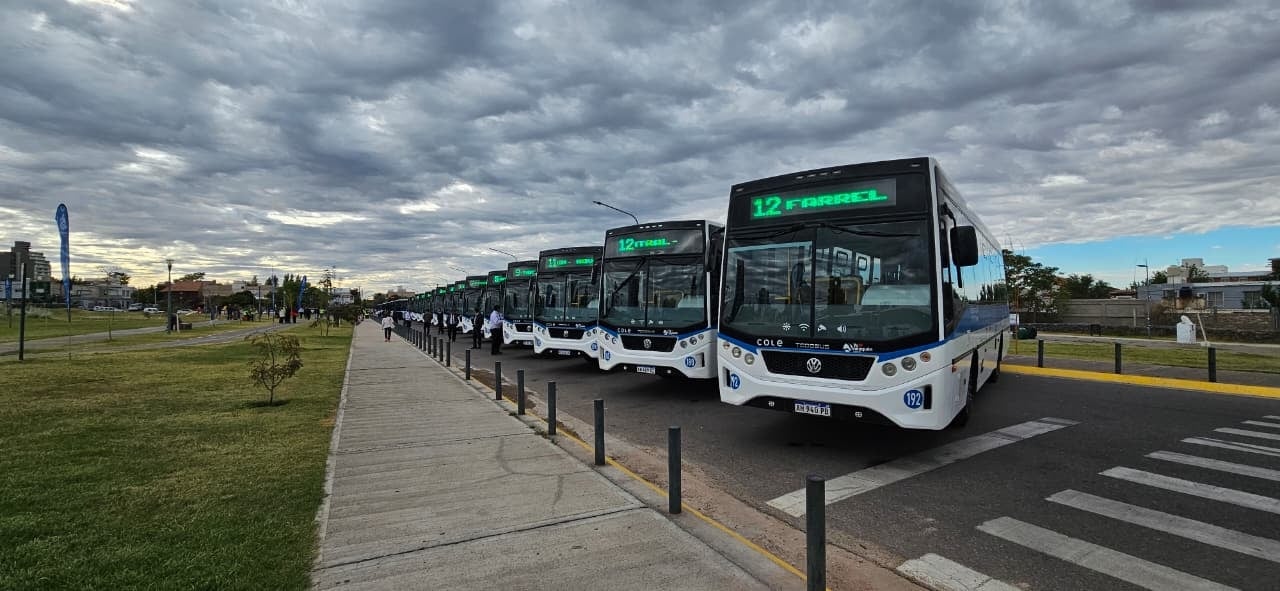 El municipio presentó los nuevos colectivos. Fuente (Javier Manzano Lamacchia)