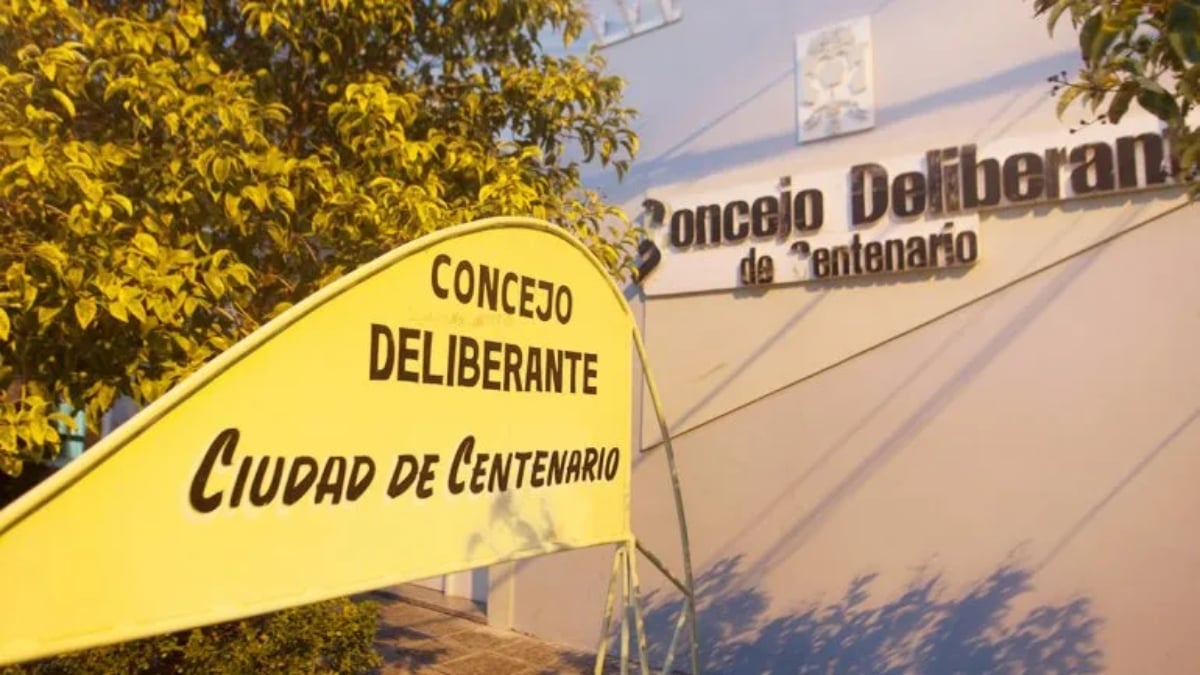 Concejo Deliberante de Centenario. Fuente_ (X)