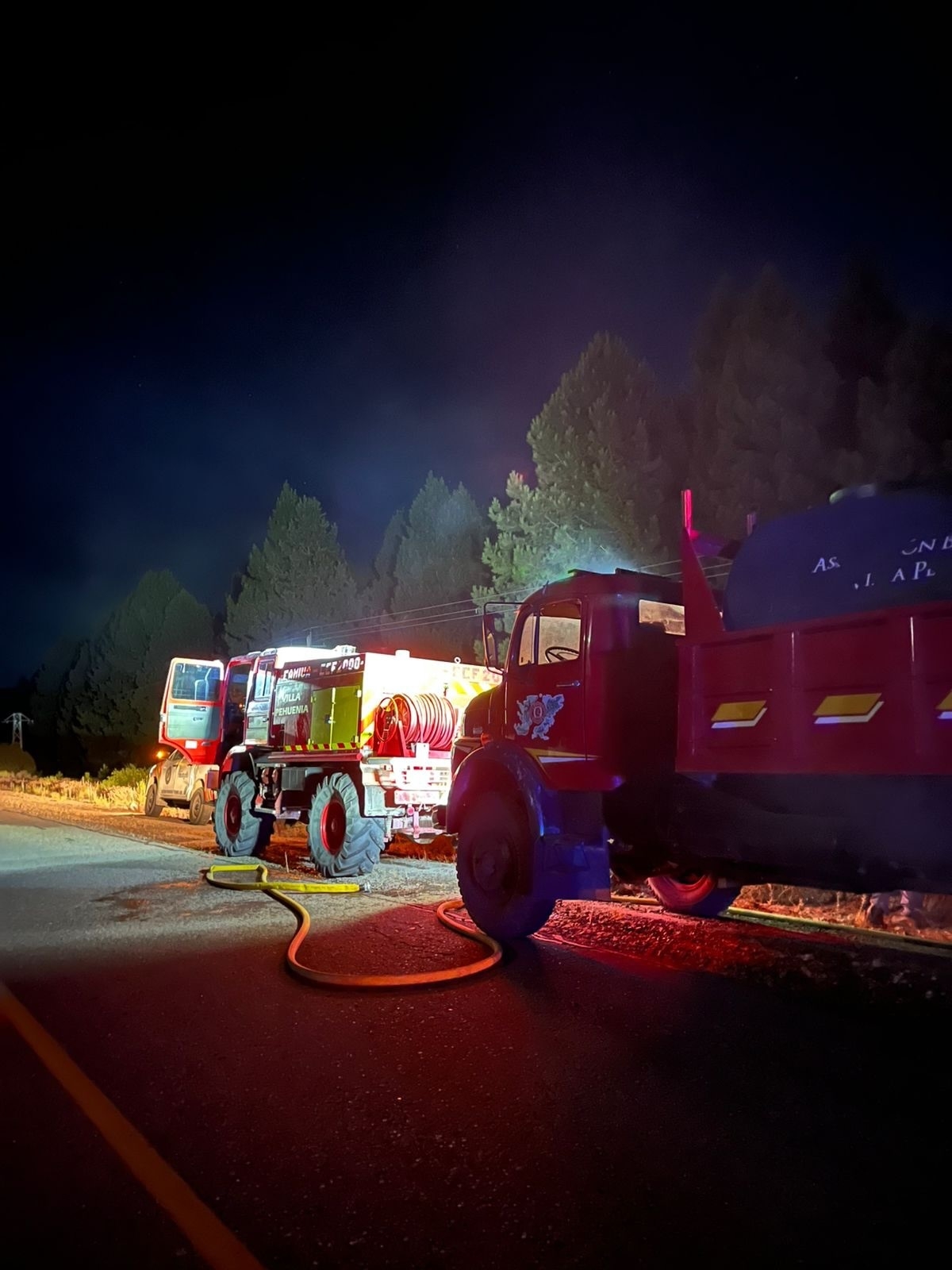 bomberos de pehuenia