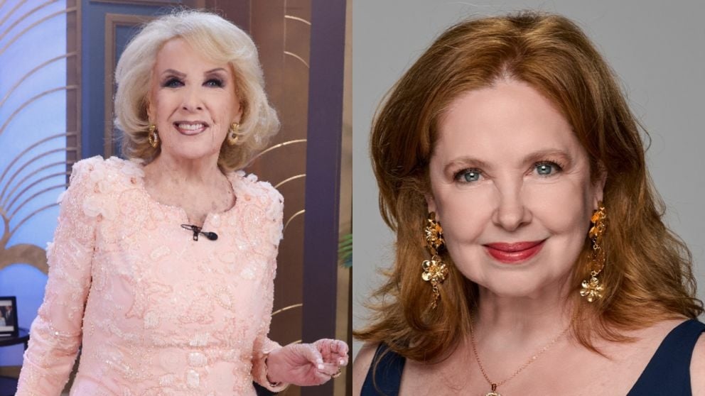 Mirtha Legrand y Andrea del Boca