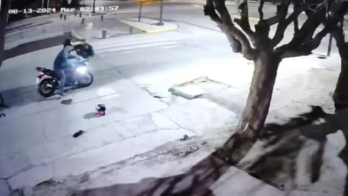 robo motochorro en canal V