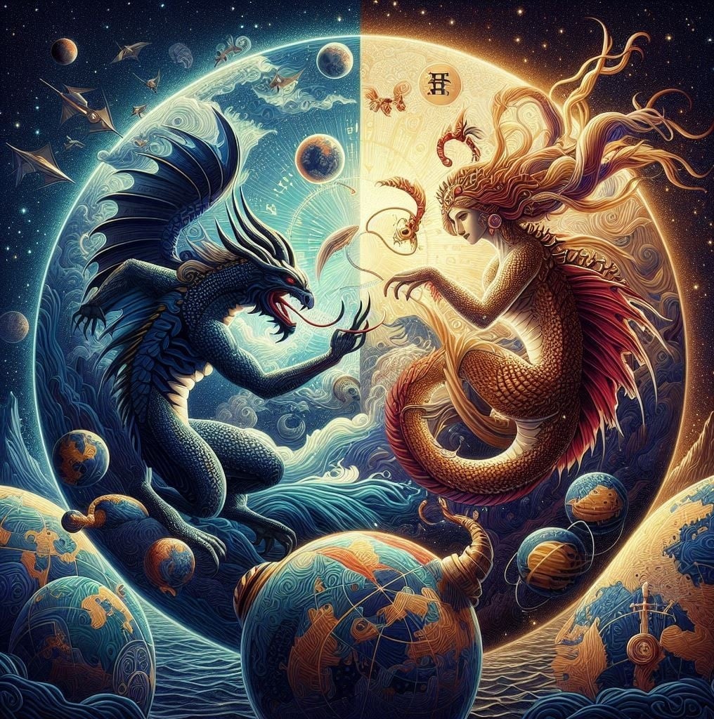escorpio y acuario
