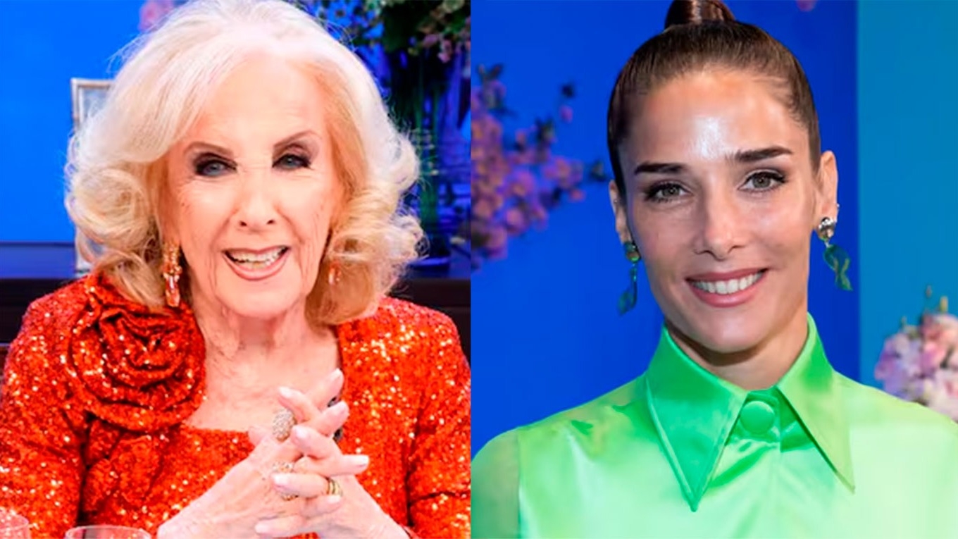 Mirtha Legrand y Juana Viale