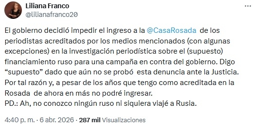 interna casa rosada